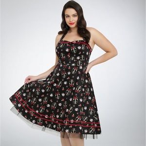 Torrid RETRO CHIC Halter “Pirate” Dress - size 22